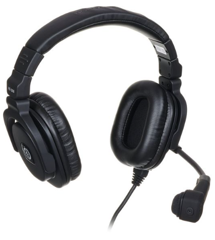 Combiné micro/casque 2 oreilles - HollyLand HL-M1-DH-8PIN-01