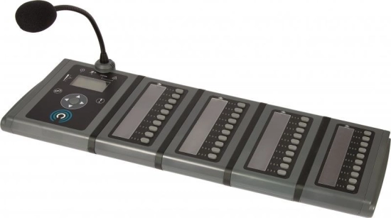 Microphone d'annonce col de cygne + 40 sélections, IP