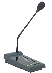 Microphone d’appel 6 zones pour amplificateur PM 360 MX