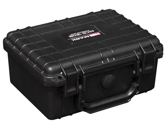 Mallette vide en ABS 232x111x192 mm, équipée de mousse prédécoupée