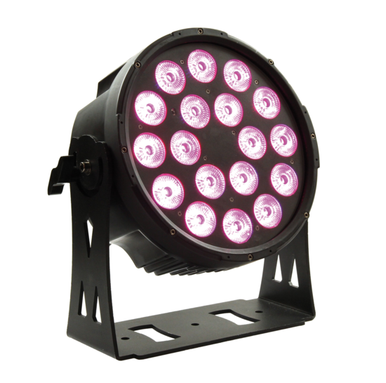 NS - SLIMKOLOR 1810 UHD IP - PROJECTEUR 18 LED 10W RVBWA+UV IP65