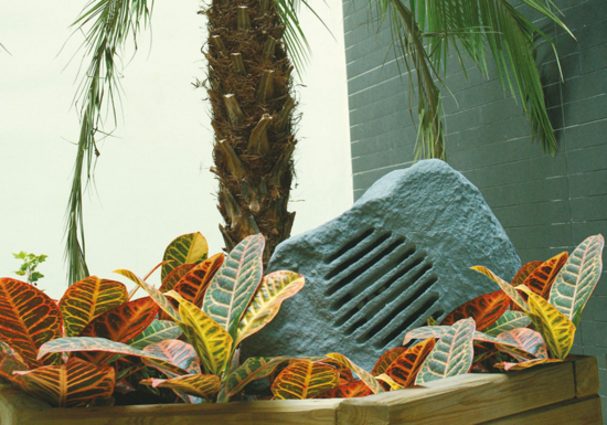 HP cailloux IP65, 8+TWT, 30W/8 O/100V, gris - WORK MR 110 G LINe