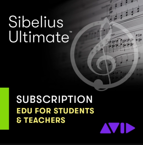 Licence annuelle Sibelius Ultimate Educatif