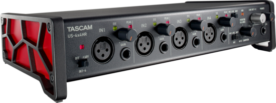 Interface audio USB, 4 entrées 4 sorties Tascam
