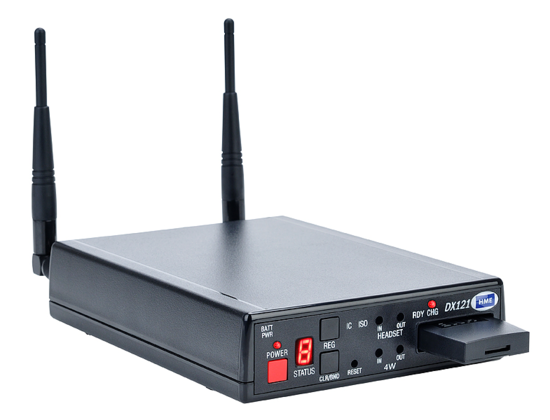 Station d'intercom Mono canal 2,4 GHz + PSU - Clear-Com BS121-EU