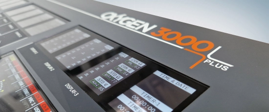 Console num. Oxygen 3000+, 8Faders, 1 carte AIO, AxelTech