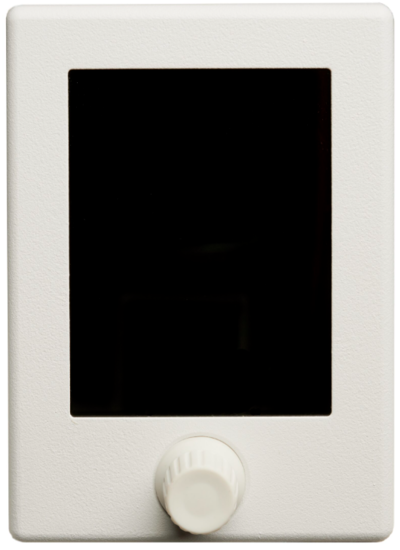 Interface tactile de contrôle murale Ethernet processeurs NST Blanc 