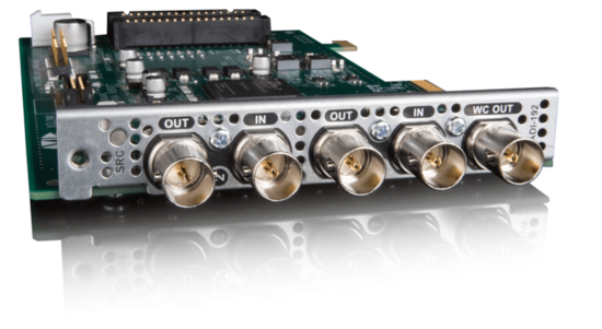 Carte optionnelle moteur audio MADI 64x64 96kHz