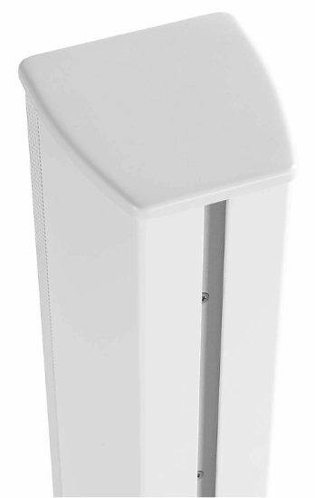 FS-150, Colonne 12x75W, Dante et Analogique, 121dB max, 8,5cm Blanc