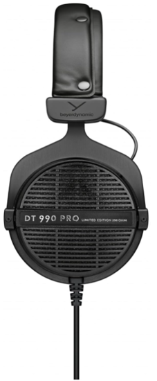 Casque stéréo ouvert 250 Ohms version Black - Beyer DT990PRO-LB