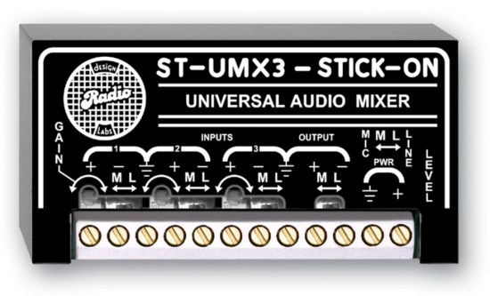 Mélangeur Audio Universel - RDL ST-UMX3