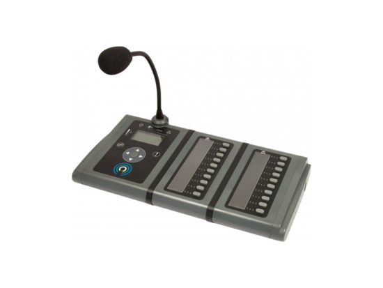 Microphone d'annonce col de cygne + 20 sélections, IP