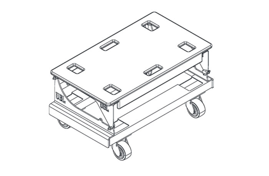 Plateau pour transport vertical 3/4  pour VTX-A8