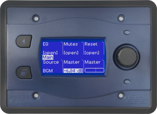 NS BLU10 - Télécommande programmable tactile bleue