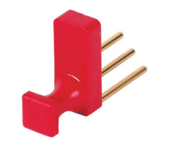 GVS323-D-RT, Pavé de connexion, Type 323, rouge Ghielmetti
