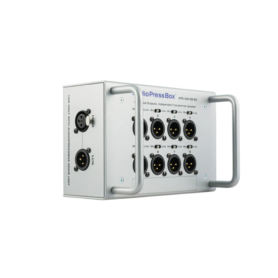 NS Unité APB-D100 + 4 expanders APB-008 SB-EX en valise, AudioPress