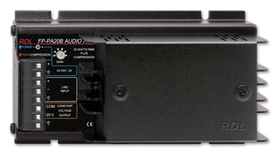 Amplificateur Audio Mono 20 W - RDL FP-PA20B