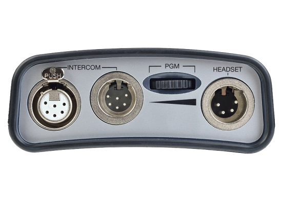 Boitier ceinture filaire partyline 2 canaux XLR6 - Clear-Com RS-702