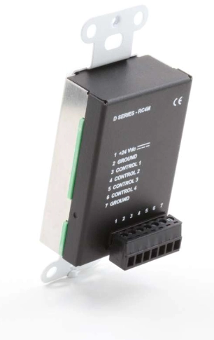 Plaque de contrôle de mélangeur audio - RDL D-RC4M