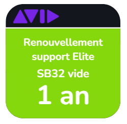 Renouvellement support Elite Live de 1 ans pour SB32 vide