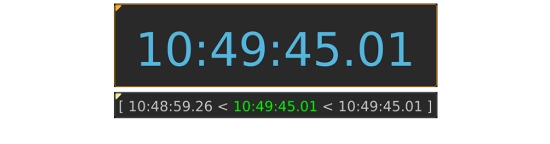 Licence Time Code Reader (nécessite l'option SW20002) RTW