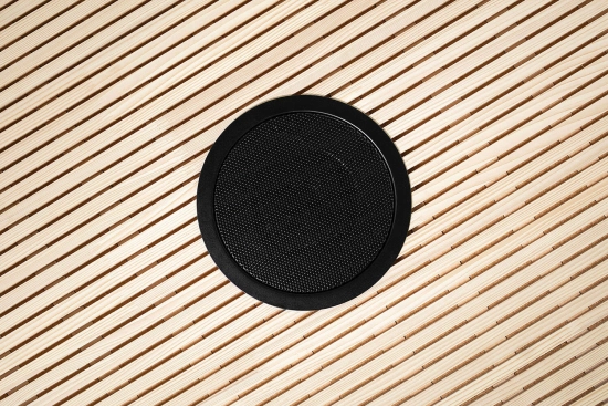 Plafonnier faible profondeur 96mm HP 4 pouces - 50W/16ohms - BK