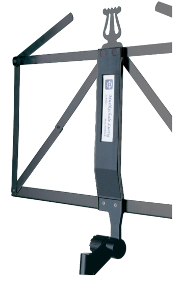 Pupitre pliable en acier pour partition - noir