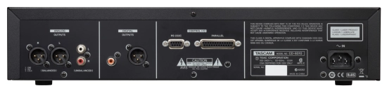 Lecteur CD Professionnel Tascam