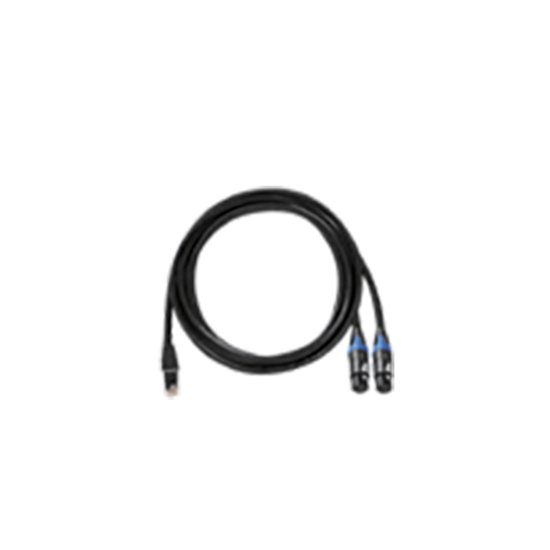 Adaptateur RJ45 vers 2 x XLR - Hollyvox CA01