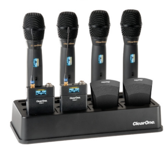 NS Station de charge 4 emplacements. ClearOne - WS-DS4