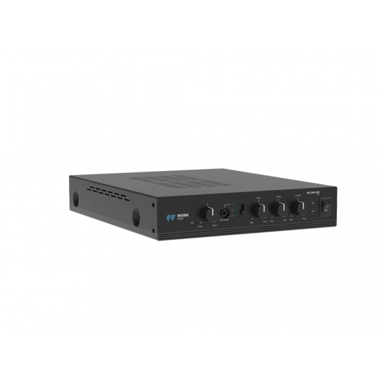 Amplificateur mélangeur 2x100W 8 Ohms 200W/100V - Mic Line Bluetooth