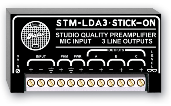 Préamplificateur microphone - RDL STM-LDA3