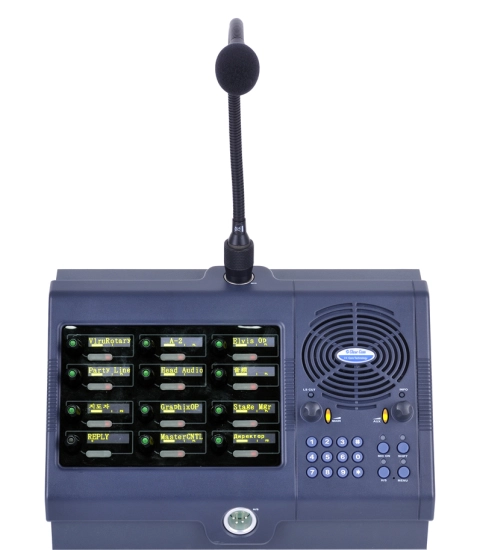 Panneau de table 12 touches Rotary- XLR4 Clear-Com V12RDDX4