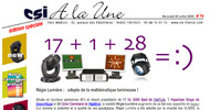 Régie Lumière : adepte de la mathématique lumineuse !