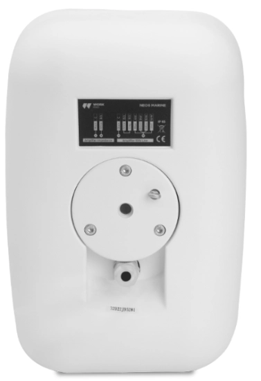 Paire HP passif marine IP65, LF 6,5p+HF, 60W/8Ohms-32W/100V, blanche