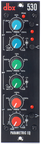 530 - Egaliseur paramétrique 3 bandes - 500 Series