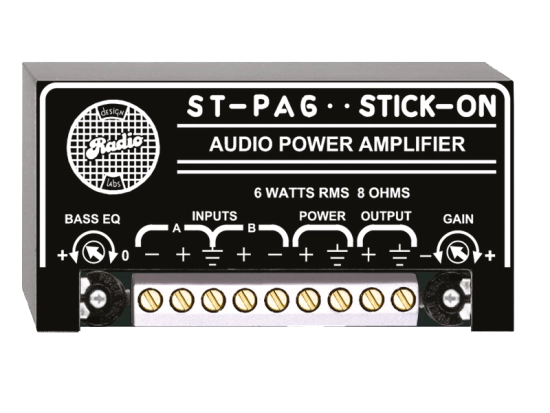 Amplificateur Audio Mono 6 W - RDL ST-PA6