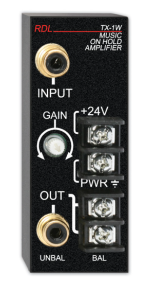 Amplificateur pour musique d attente - RDL TX-1W