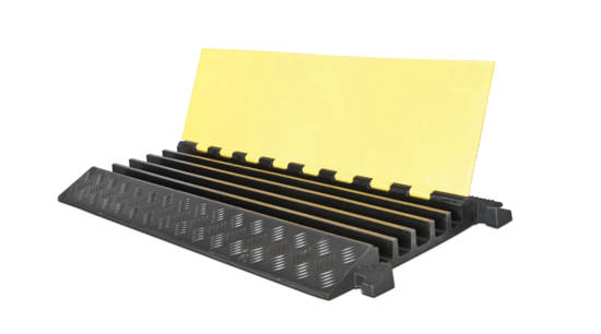 Passage de câble clipsable 1 m. - protection 18,4 t. -4 canaux, Y-BK