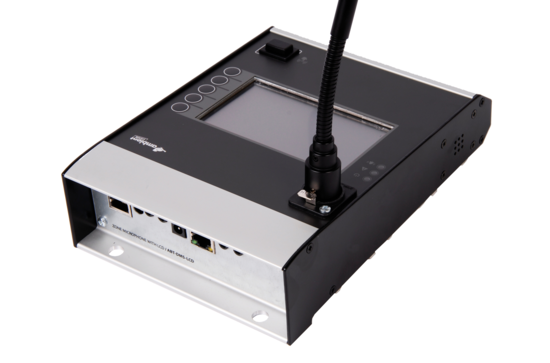 Micro d'appel 5 boutons -Ecran LCD-Audio 4 IN / 2 OUT