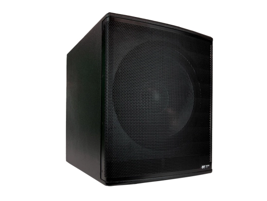 Caisson de basse passif IP54, LF 15 pouces+HF, 450W/8Ohms, noire 