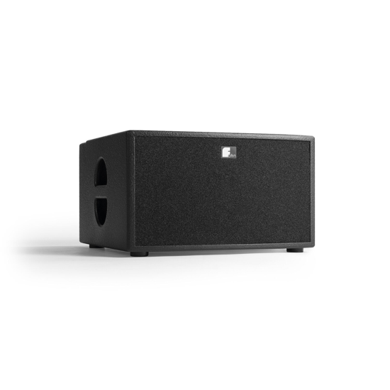 Caisson de basse passif avec filtre, 2xHPs 6,5pouces - 300W - BK