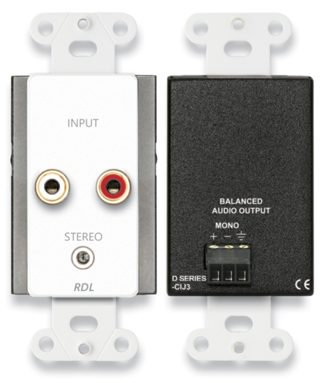 Plaque d entrée amateur - RDL D-CIJ3