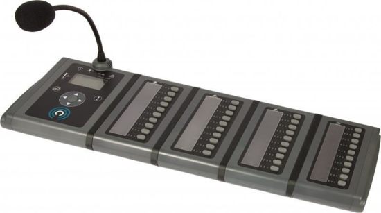 Microphone d'annonce col de cygne + 40 sélections, IP