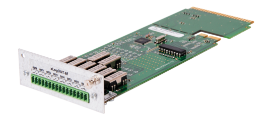 Carte de 8 sorties port logique pour slot fonction- AM-ABT-XLOGOUT-8F