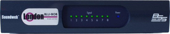 BLU-BOB1 - Interface 8 sorties analogiques - 1/2 rack x 1U