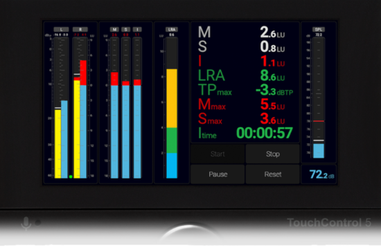 Licence Loudness & SPL pour TC5 RTW