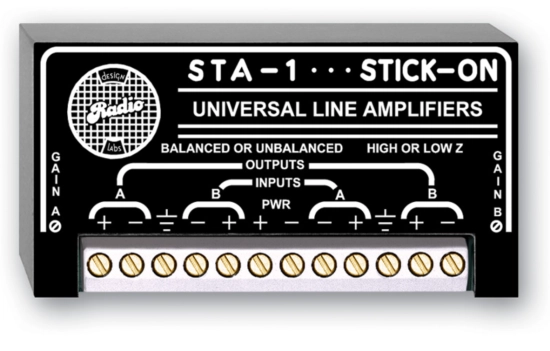 Double amplificateur de ligne - RDL STA-1