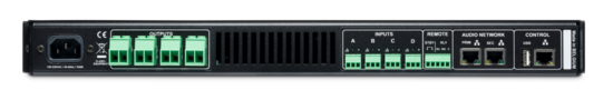 Ampli, DSP, 4x1500W/2-4-8 Ohms -1500W/100 V  - APEX