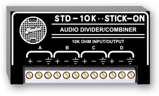 Diviseur/combineur audio - RDL STD-10K
